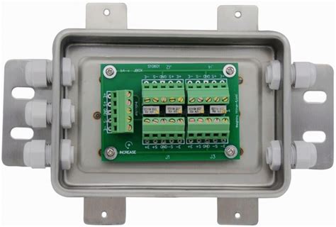 load cell summing junction box|load cell summing box schematic.